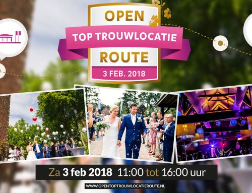 3 februari | Open Top trouwlocatie Route