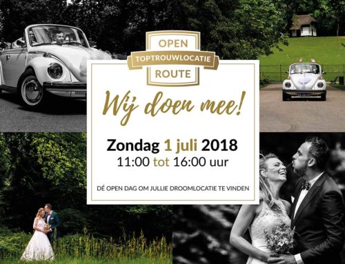 1 juli | Open Top trouwlocatie Route