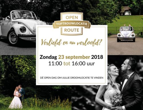 23 september | Open Top trouwlocatie Route